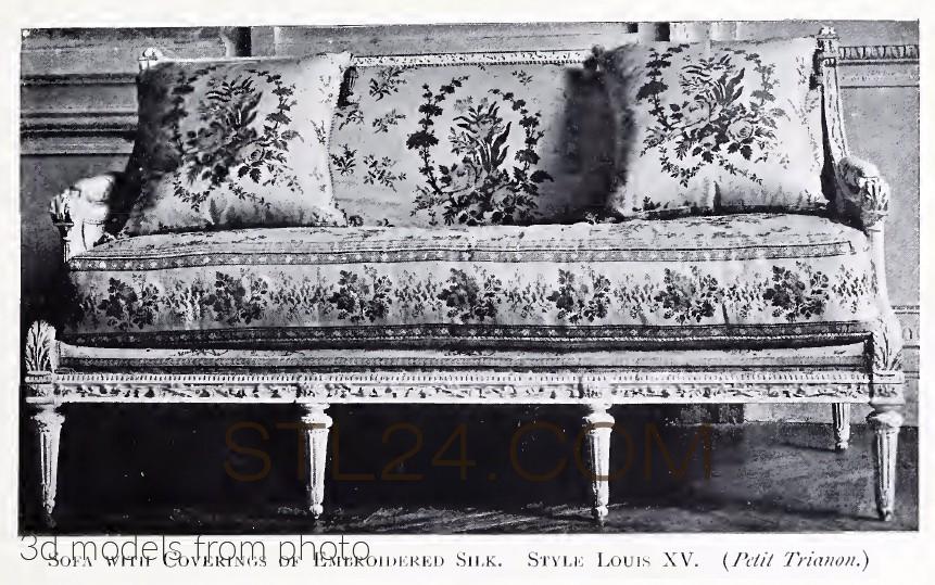 Диваны (SOFA_0174 -  | 3D model 3DSMAX / OBJ / STL) 3D модель для ЧПУ станка